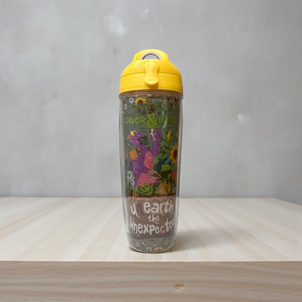 Disney Epcot Flower & Garden Festival With Figment Water Bottle - 2018